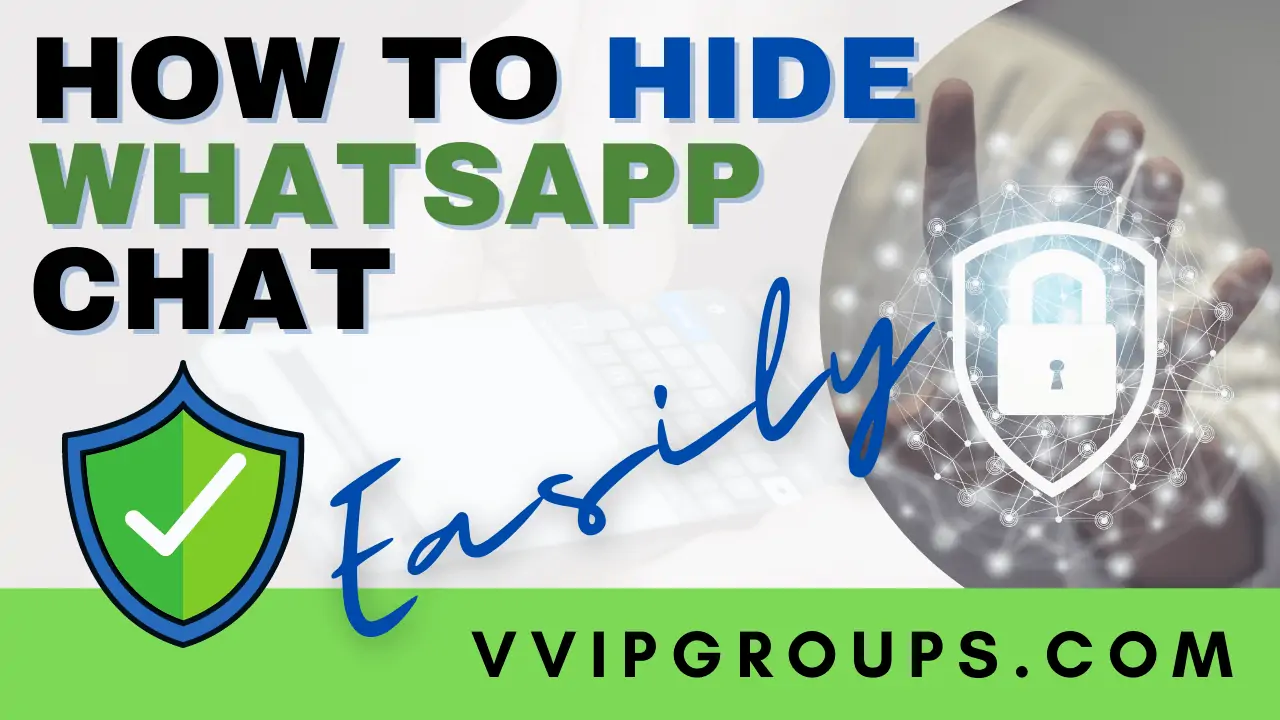 how to hide whatsapp chat