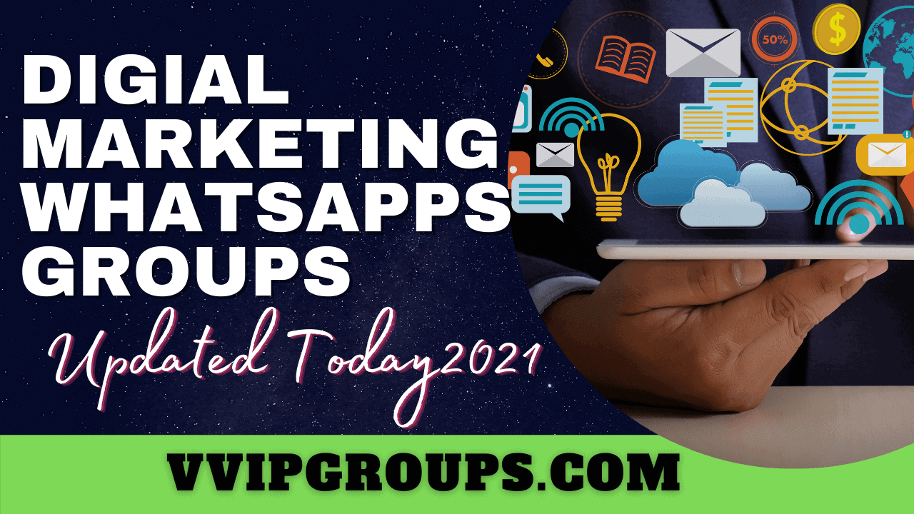 787+ Online Digital Marketing Whatsapp Group Links from Pakistan and India