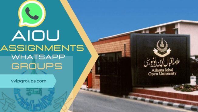 aiou solved assignments whatsapp groups